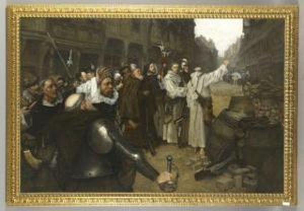 L'accueil A Orleans, Par Le Clerge Ligueur Et Par Le Corps Deville, De Charles De Lorraine, Duc De Guise - view 1