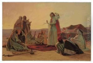 The Arab Dancer by Otto Pilny