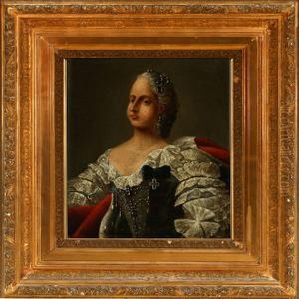 Portrait Of Queen Louise Of Denmark - view 1