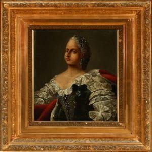 Portrait Of Queen Louise Of Denmark