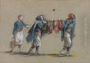 Zouaves Charges De Lintendance