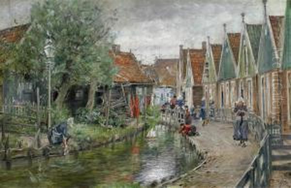 Canal In Holland - view 1