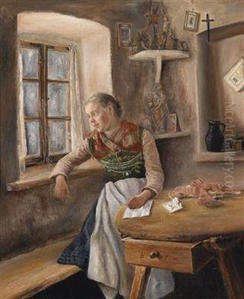 Girl At The Window - view 1