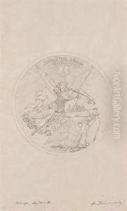 Design For A Medal Commemorating The Crimean War