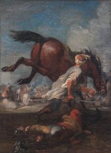 Cavaliere Turco Si Impossessa Di Un Cavallo Cavaliere Turco Si Impossessa Di Un Cavallo