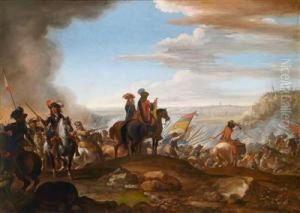 Die Truppen Desgrosherzogs Cosimo Iii. Von Toskana Im Gefecht
