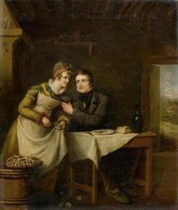 Mahlzeit. 1821. by Jean Antoine Pinchon