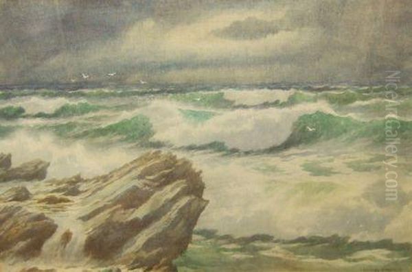 West Country Coastal Scene - view 1