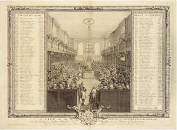 A View Of The House Of Commons In The Session Of 1741-2 - view 1