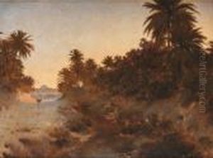 Le Passage D'un Oued A L'aube