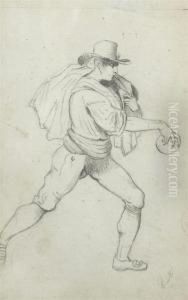Boccia Player by Bartolomeo Pinelli