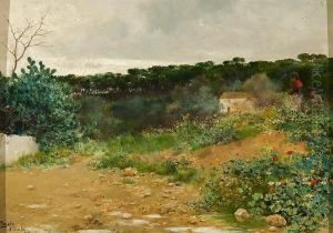 Paisaje De Alcala De Guadaira by Jose Pinelo Llull