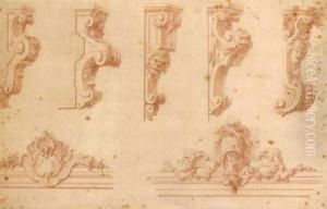 Feuille D'etudes D'ornements
Sanguine by Nicolas Pinet
