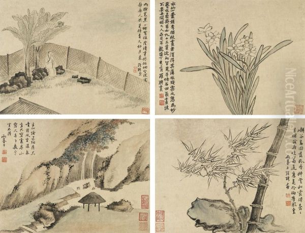 Landscapes, Flowers And Figures - view 1