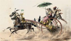 Costumes Italiens by Edouard Pingret