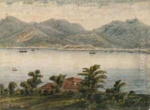 Two Panoramic Views Of The Bay And City Of Rio De Janeiro
