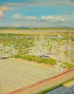 Spring Landscape by Ignacy Pinkas