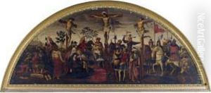 The Crucifixion by Bernardo Pintoricchio