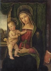 The Madonna And Child by Bernardo Pintoricchio