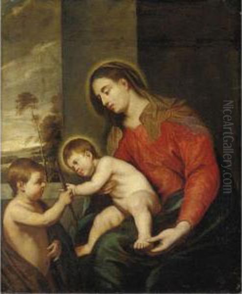 Madonna Col Bambino E San Giovannino - view 1