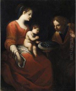 Madonna Col Bambino by Pellegrino Piola