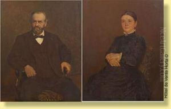 Portraits De Monsieur Et
Madame Carpentier (architecte) - view 1