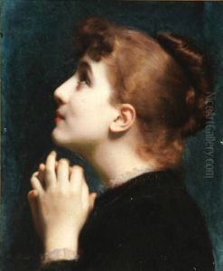Ideal Head by Etienne Adolphe Piot