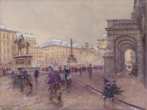 Christkindlmarkt Am Hof by Carl Pippich