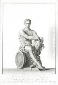 Statues From The Vatican by Giovanni Battista Piranesi