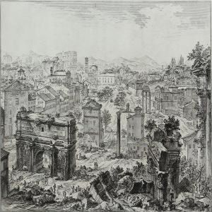 Veduta Di Campo Vaccino by Giovanni Battista Piranesi