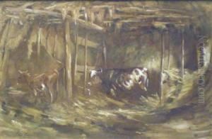 The Byre by George Pirie