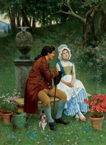 Afternoon Courtship by Alberto Pisa
