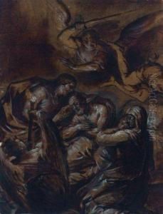 La Mort De Saint Joseph by Vincenzo Pisanelli
