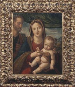 Sacra Famiglia by Nicola Pisano