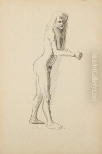 Etude De Nu by Ludovic Rodo Pissarro