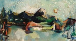 Landscape / Lake Merced (yosemite) by Donald Pitt