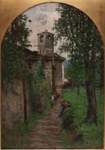 Verso Il Pascolo by Giovanni Piumati