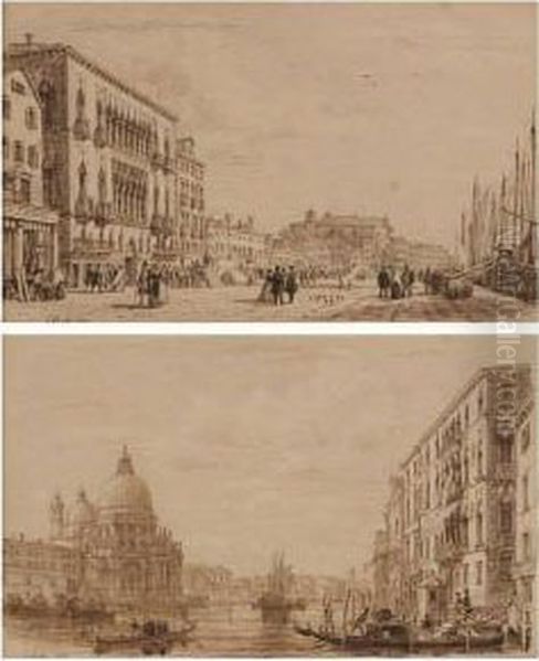 Venetian Scenes: A Pair - view 1