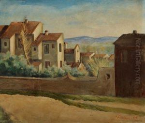 Paese Di Collina by Ferruccio Pizzanelli