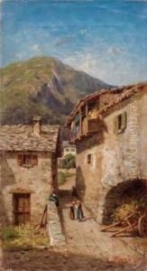 Paesaggio Montano by Carlo Pizzi