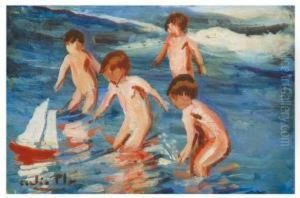 Escenas De Playa by Cecilio Pla