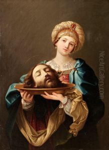 Salome Med Johannes Doparens Huvud by Carl Gustaf Plagemann