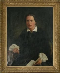 Damportratt by Carl Gustaf Plagemann