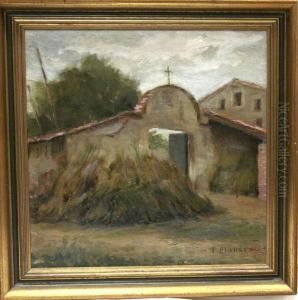 Entrada De Una Masia by Francisco Planas Doria