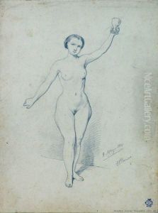 "desnudo De Mujer" by Eusebio Planas