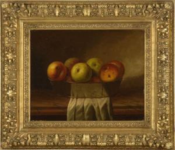 Still Life With Apples In A Pan - view 1