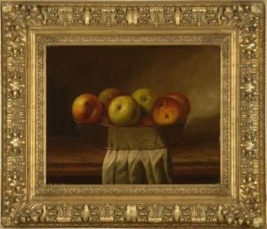 Still Life With Apples In A Pan