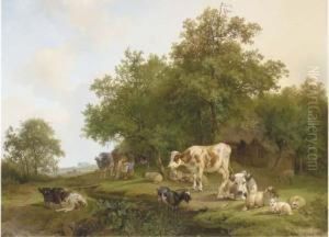 Milking Time by Pieter Plas