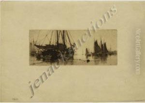 Fishing Boats: Gloucester by Charles Adams Platt