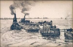 Steamboats by Charles Adams Platt